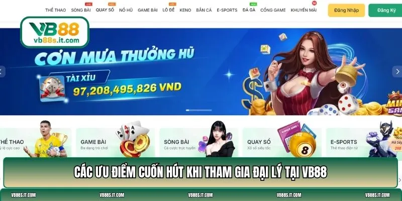 chính sách đại lý VB88