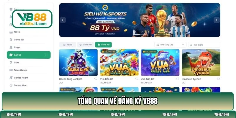đăng ký VB88