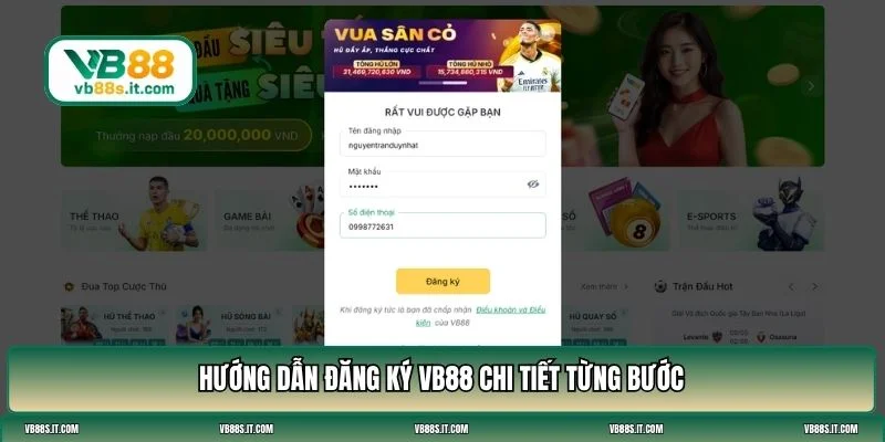 đăng ký VB88