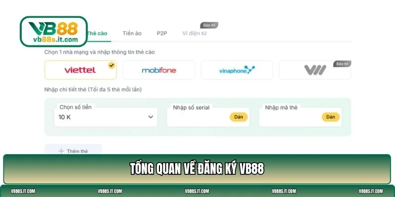 nạp tiền VB88