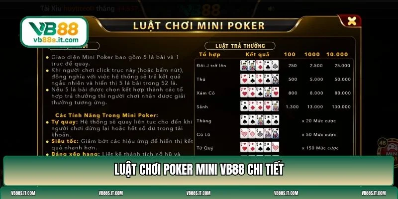 poker mini VB88